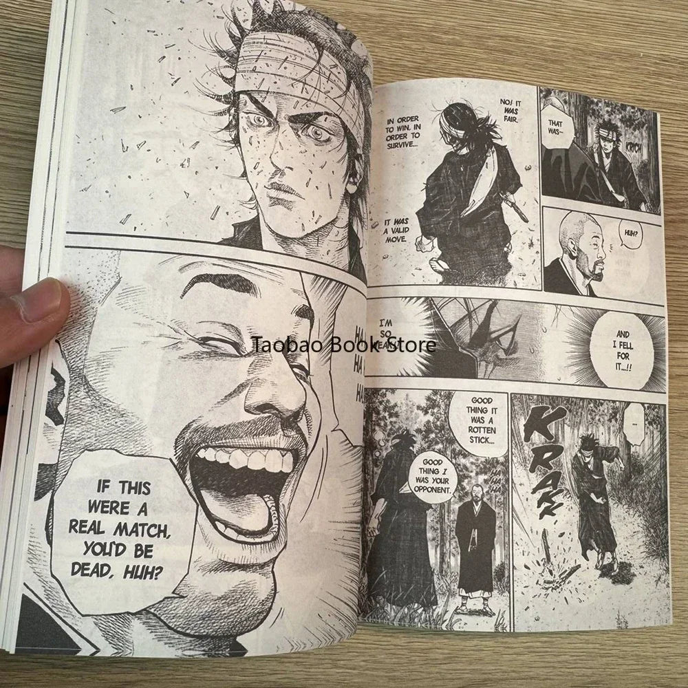 Anime Vagabond Volume 1-3 Miyamoto Musashi Japanese Teen Mystery Romance English Comic Book Manga Book English Version