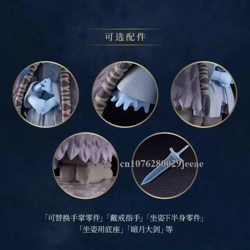 Elden Ring Lunar Princess Ranni Blue Hat 2353 Figure Joints Movable Anime Action Figures Model Toys For Boys Girls Birthday Gift