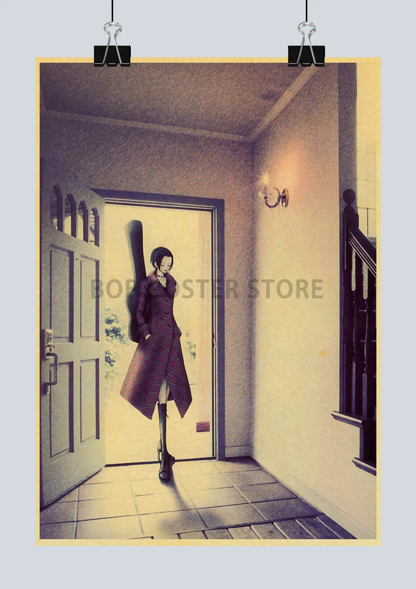 NANA Retro Kraft Paper Poster