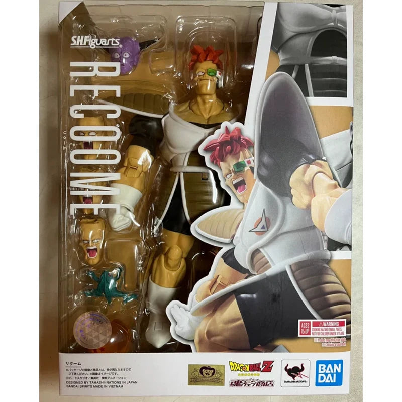 100%Original BANDAI S.H.Figuarts Son Gohan Vegeta Android 16  Frieza Turles Dodoria Dragon Ball Z Action Figures Model Toys
