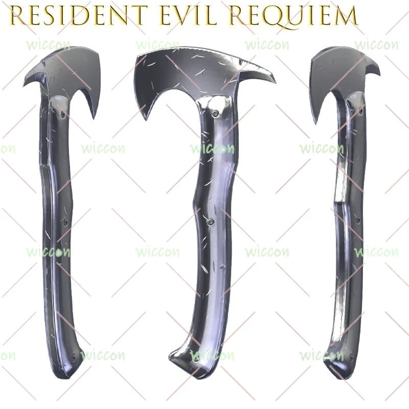 Men's Cosplay Prop Game Halloween Axe Cosplay Prop 3D Printed Plastic Axe Model Costume Accessories