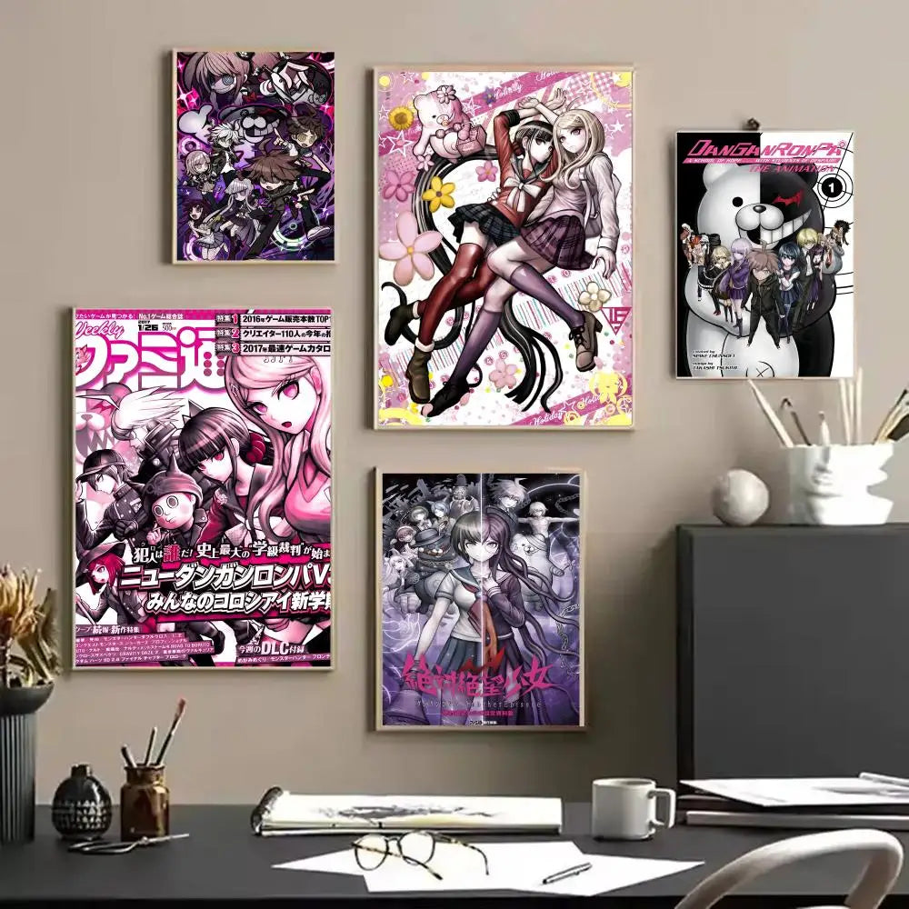 Danganronpa Wall Art Poster