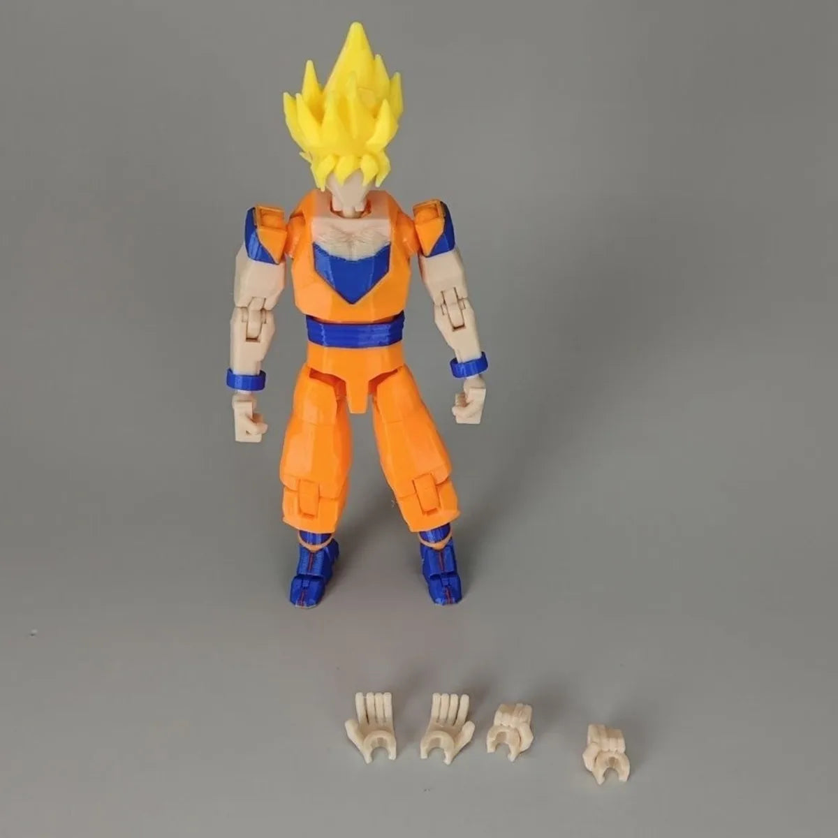 3D Printed Dragon Ball Goku Saiyan Anime Multi-Jointed Shapeshift Toys Action Figures Mannequin Model Superheros Ornaments
