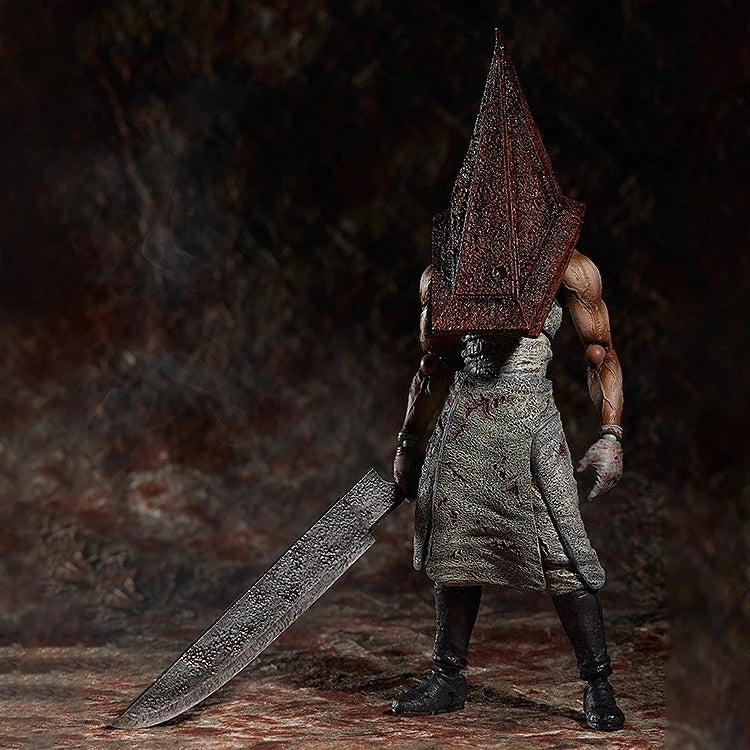 17cm Figma Sp-055 Silent Hill Revelation 3D Figure Red Pyramid Thing Action Figures PVC Collection Pyramid Head Model Toys Gifts
