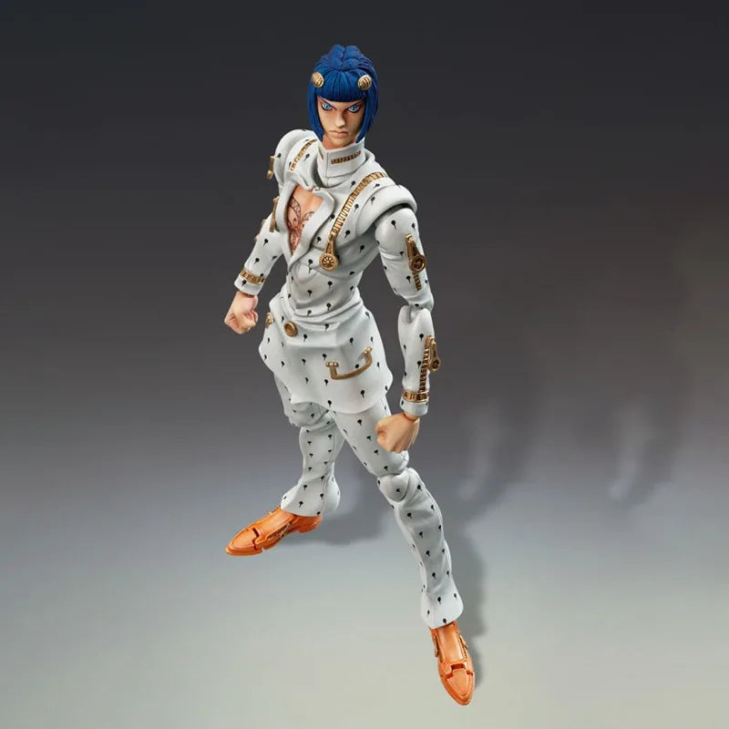 Anime Jojo Bizzare Adventure Figure Jotaro Kujo Star Platinum Kujo Jotaro Group Josuke Higashikata Killer Queen Second Figures