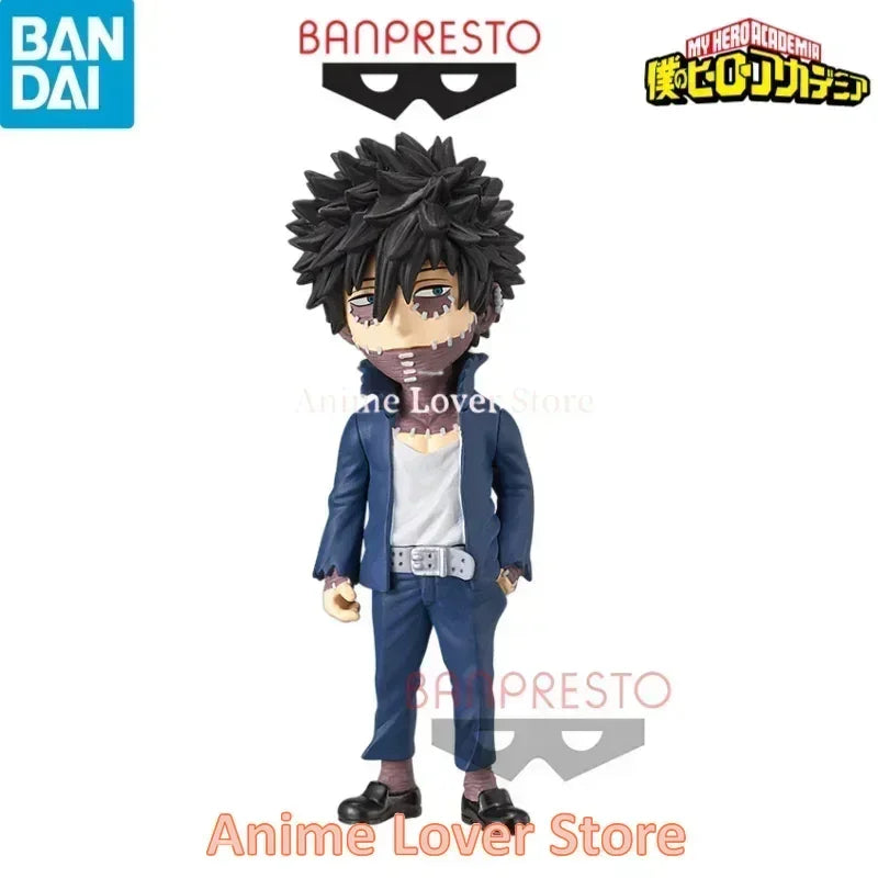 Bandai Banpresto Original My Hero Academia WCF VO.6 Himiko Toga Dabi Shigaraki Tomura Overhaul Anime Figures Toys for Kids Gift