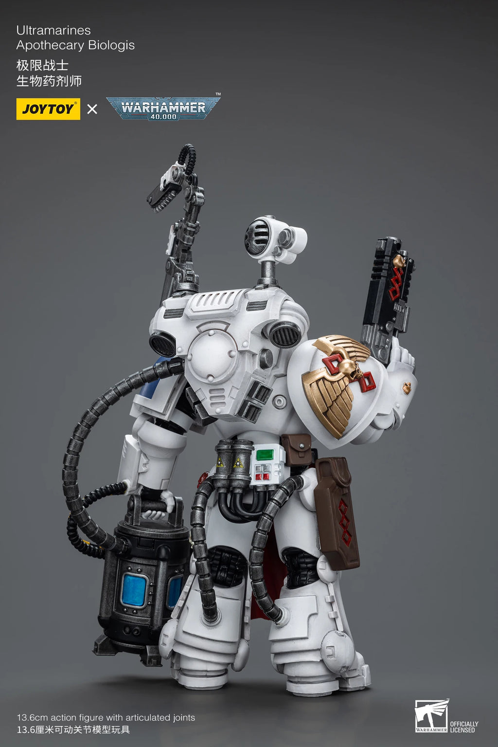 [Pre Order]JOYTOY Warhammer 40K 1/18 Action Figure Ultramarines Apothecary Biologis Anime figures Toys Collection