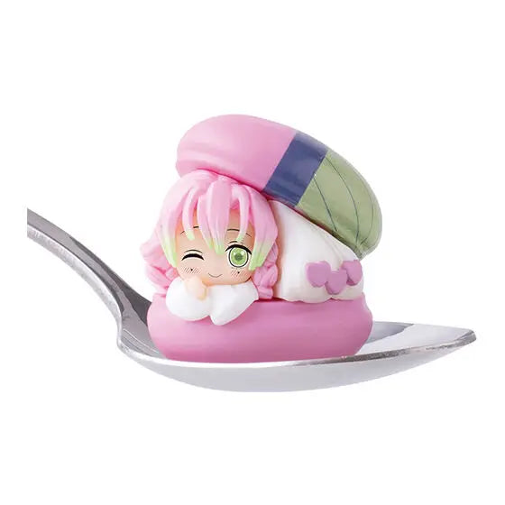 BANDAI Demon Slayer Action Figures Model Rengoku Kyoujurou Kanroji Mitsuri Tokitou Muichirou Gashapon Macaron Styling Original