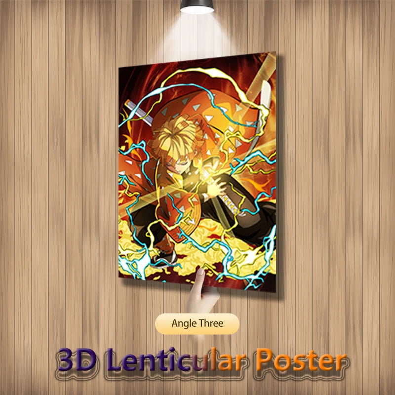 Demon Slayer 3D Motion Poster