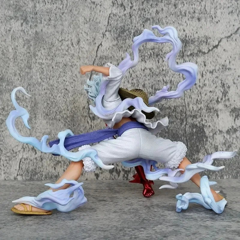 One Piece Figure Anime Sun God Nika Luffy Gear 5 Action Figures Gk Statue Monkey D. Luffy PVC Model Toy Ornament Boys Gift Items