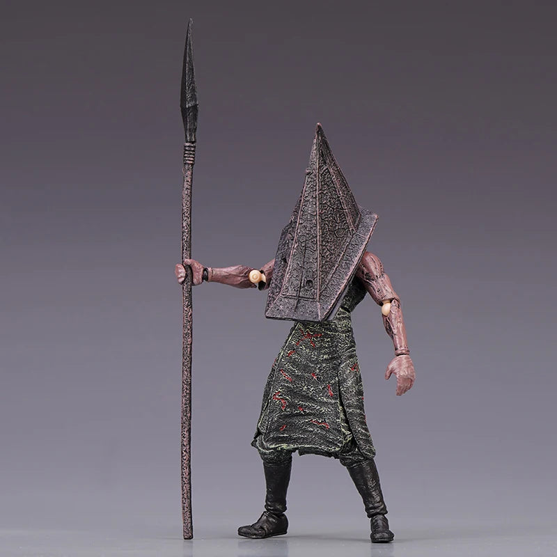 17cm Figma Sp-055 Silent Hill Revelation 3D Figure Red Pyramid Thing Action Figures PVC Collection Pyramid Head Model Toys Gifts