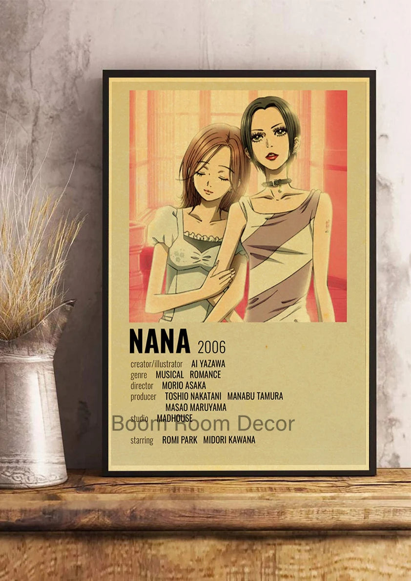 NANA Retro Kraft Poster