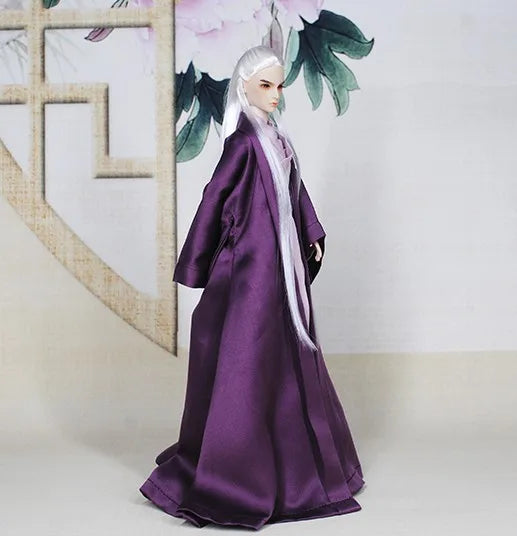 30cm Doll Chinese Ancient Costume Accessories 1/6 Male BJD Doll Figures Flexible Body Boy Doll Long Hair Boyfriend Toys Gift