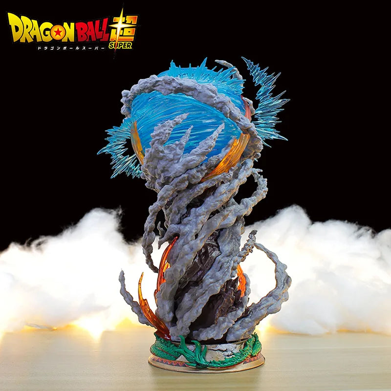 22cm Anime Dragon Ball Goku Figures Sou Goku Super Saiyan Action Figures Model New Genki Bomb Gk Figuras Collection Toys Gifts