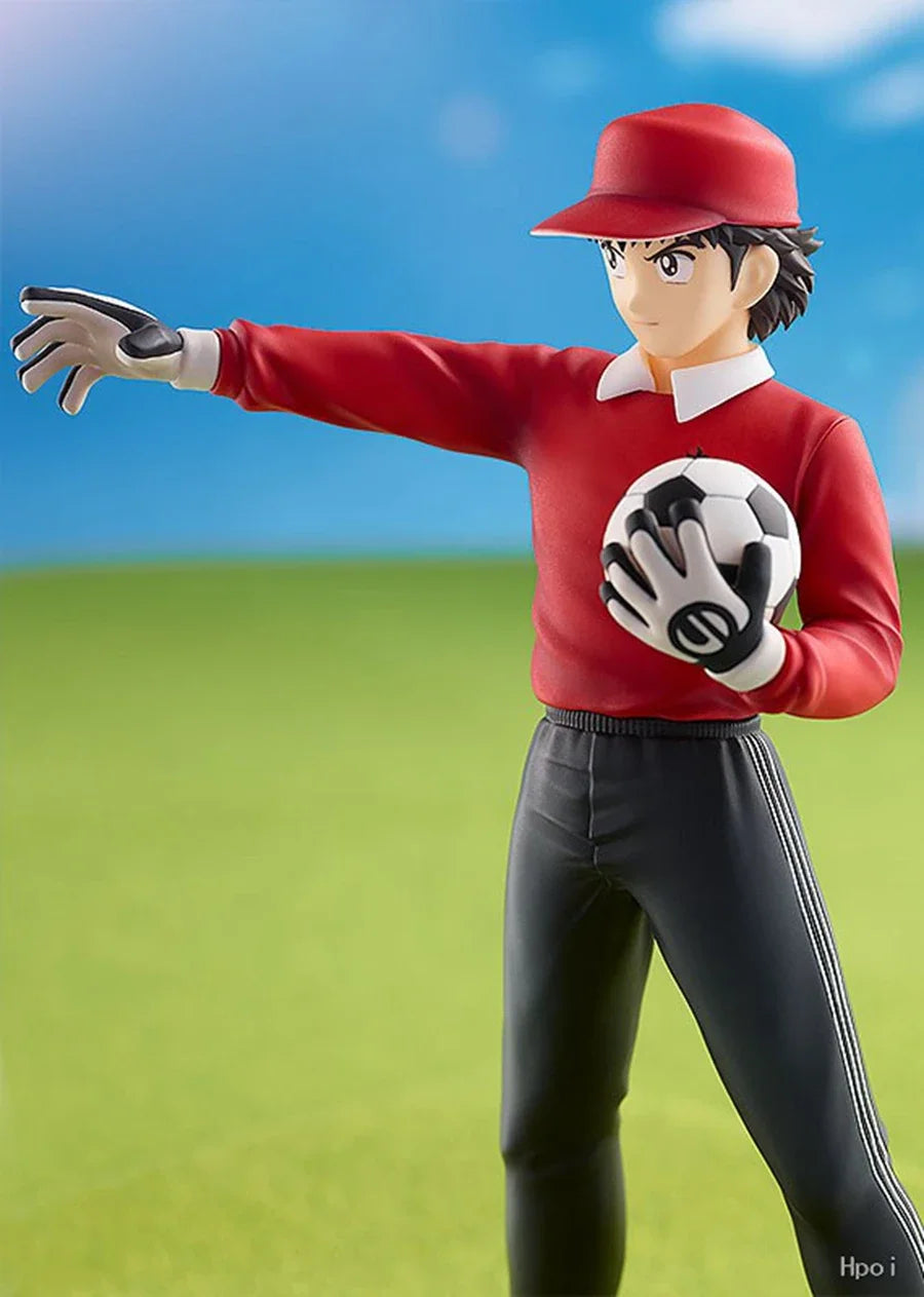 Anime Captain Tsubasa Figures Ozora Tsubasa Figure Wakabayashi Genzo Kojiro Hyuga Action Figurine Collectible Toys Ornament Gift