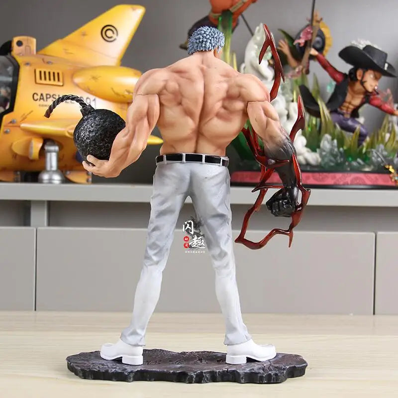 26cm Anime One Piece Figures Monkey D Garp Standing Posture GK Sculpture Scene Action Figurine PVC Ornament Toy Gift Model Decor