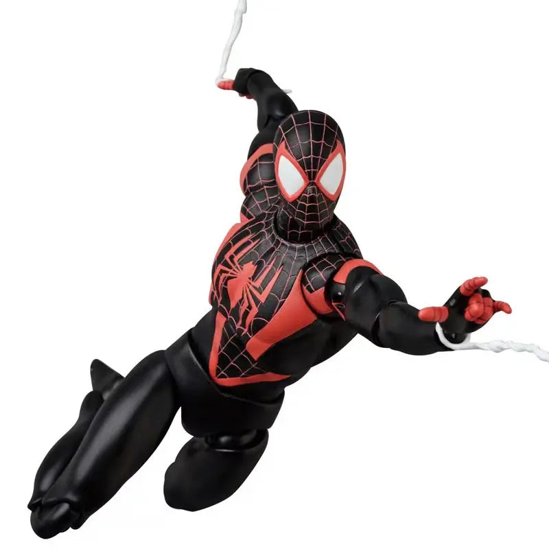 Ct Ko Miles Spiderman Action Figures Mafex 092 Spider Man Movable Statues Model Doll Collectible Ornaments Children Gifts