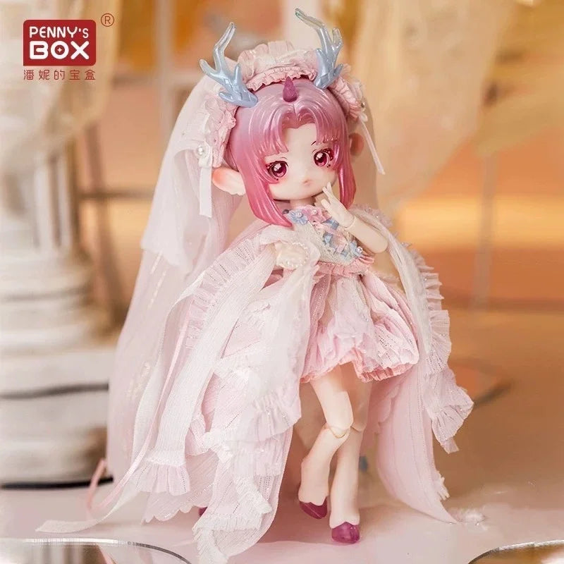 Penny Box Anime Figure Antu 2024 Action Figures Peach Branch Summer Restrictions Special Edition Model Dolls Children Toy Gifts