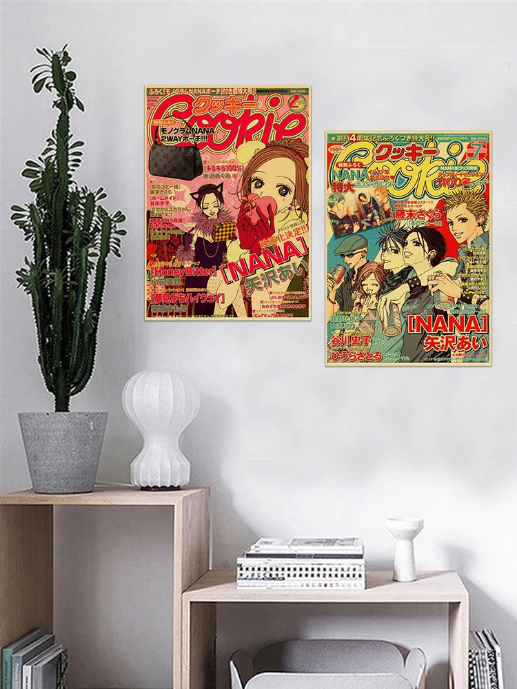 NANA Retro Kraft Paper Poster
