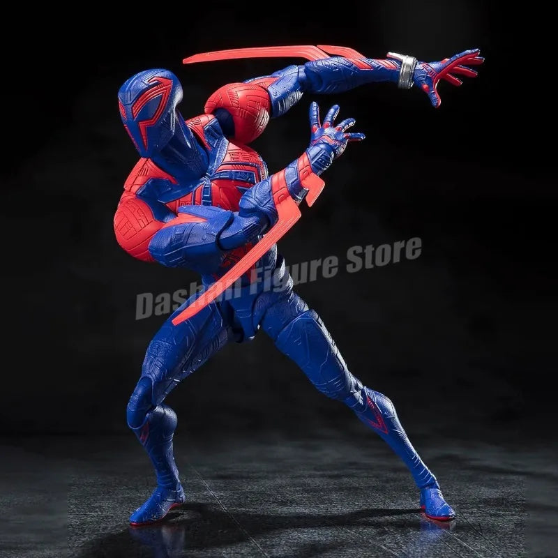 SHF Miguel O'Hara Miles Gwen Action Figure PVC Movable Collection Across the Spider-Verse Figures Superhero CT O Hara Model Toys