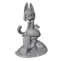 1/24  Anime Character Statue GK Miniature 3D Printed Gray Model Figurine DIY Doll Model Unassembled And Unpainted