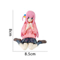 8cm Bocchi the Rock Hitori Gotoh Anime Figure Kawaii Sitting Melancholy Girl Action Figures PVC Adult Collection Model Doll Toys