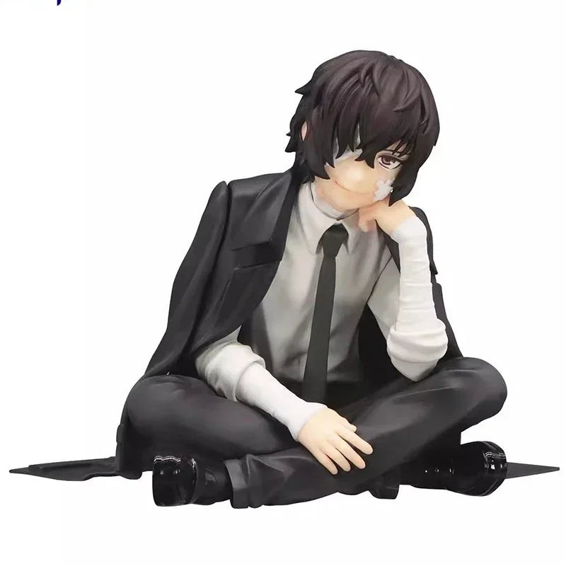 Japanese Anime Dazai Osamu Figurine Bungo Stray Dogs Action Figures PVC Model Collection Peripheral Toys Birthday Gifts