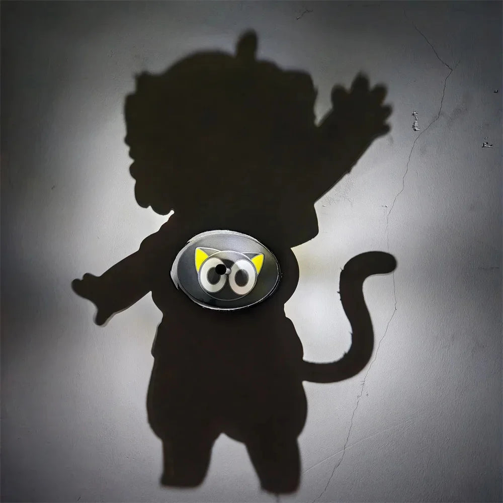 LED Anime Shadow Projection Lamp Creative Silhouette Night Light Room Decor Atmosphere Lamp Gift Anime Fans Bedroom Party Decor