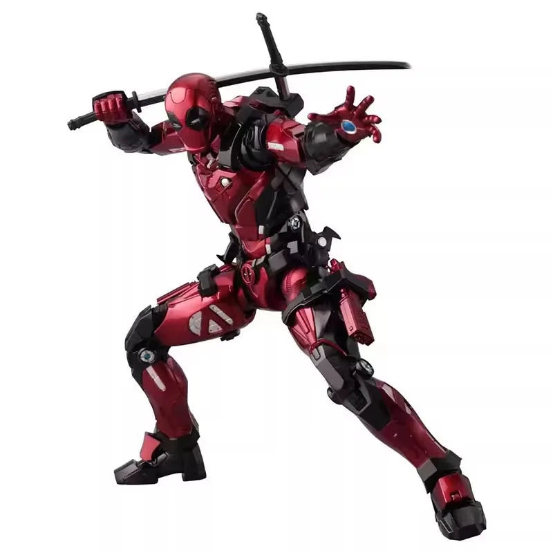 Fighting Armor Deadpool Action Figure Wade Winston Wilson Figures Movie Model PVC Collection Doll Joint Movable Kids Toys Gift