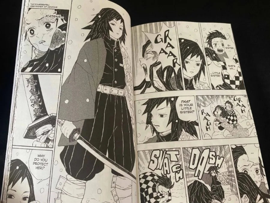 Anime Demon Slayer Volumes Yaiba Japanese Teen Fantasy Science Mystery Suspense Manga Comic Books English