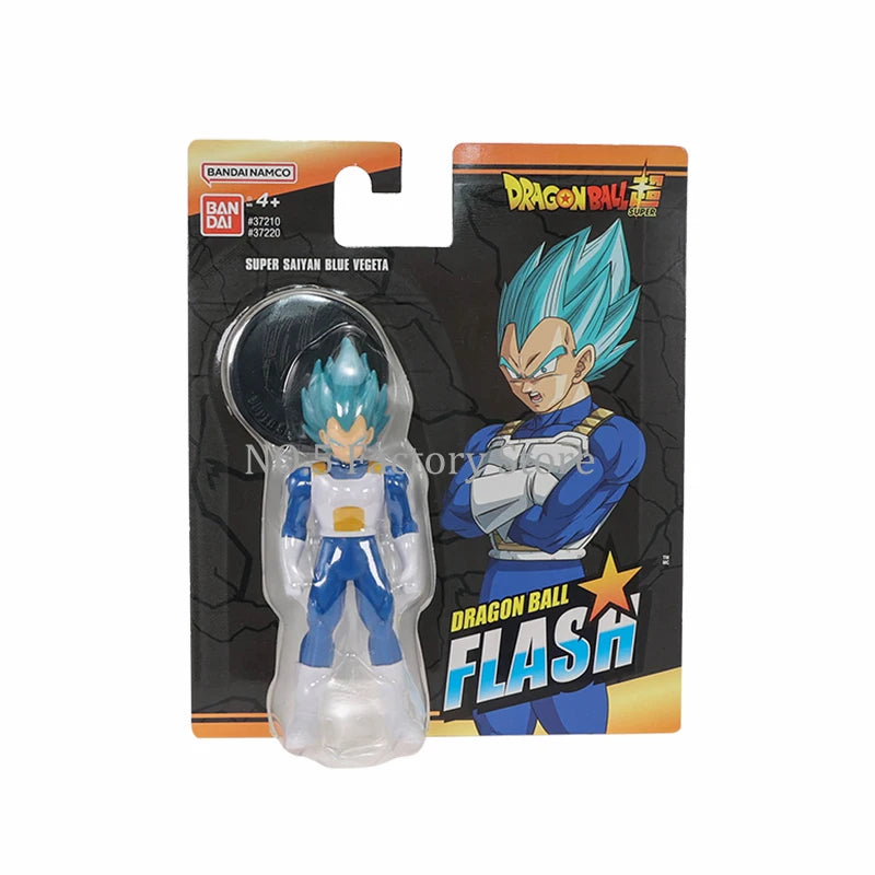 Original Bandai Dragon Ball Anime Figures FLASH Black Zamasu Goku Vegeta Frieza Broly Action Figurine Suuper Saiyan Model Toys
