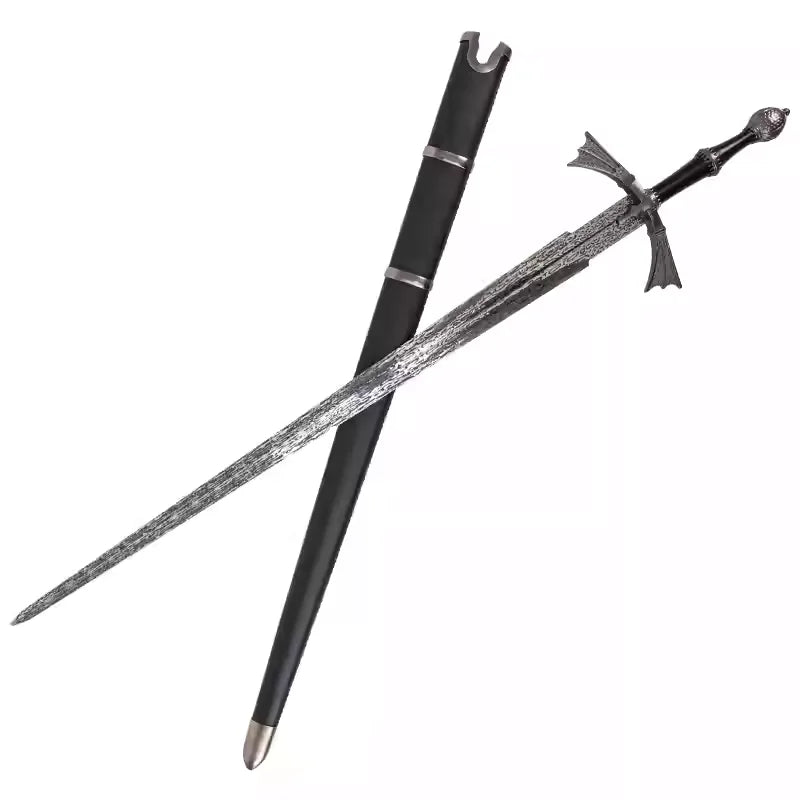 dark sister sword of the Dragon race, Damon Aegon,stainless steel real sword,cosplay one-handed sword, role-playing assassin