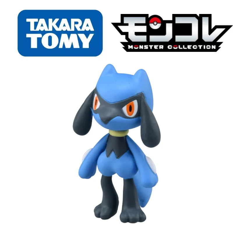 TOMY WCT Super Cute Pokemon Figures Kawaii Pikachu Piplup Vulpix Meowth Cubone Marshadow Axew Keldeo Mini 4cm Children toys