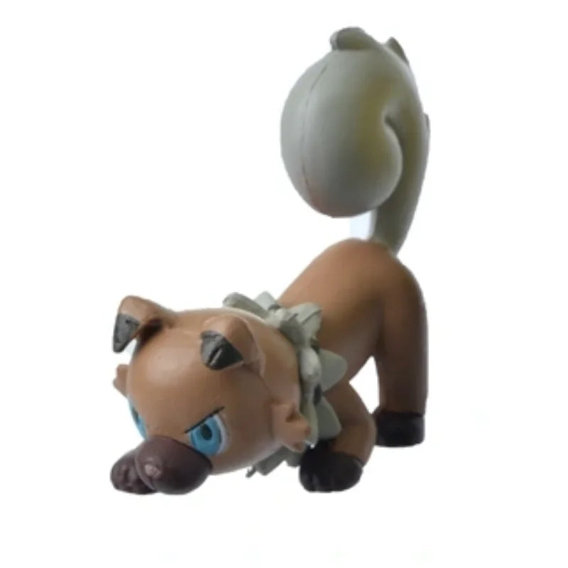 TOMY WCT Super Cute Pokemon Figures Kawaii Pikachu Piplup Vulpix Meowth Cubone Marshadow Axew Keldeo Mini 4cm Children toys