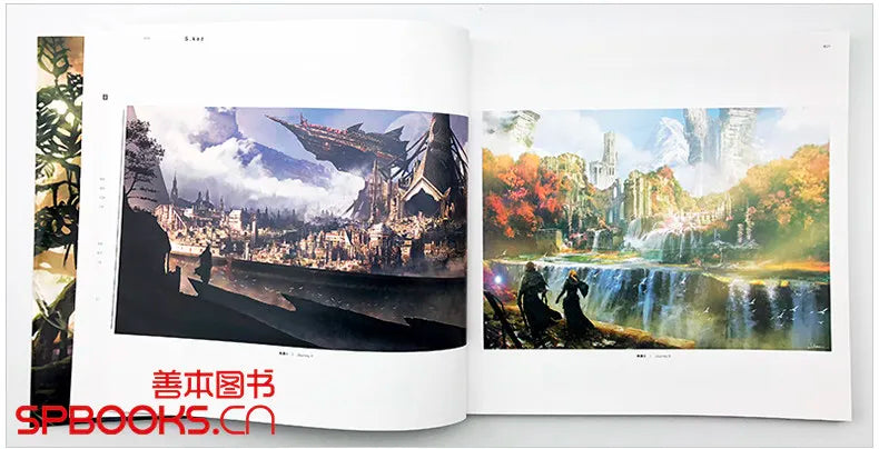 4 Books Set Japanese Original Illustration Art Book Dark Fantasy Nostalgia Parallel Scenes Can Purchase Separately