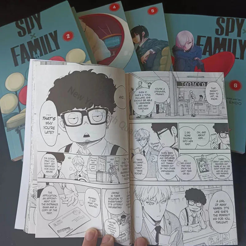 English Version Japanese Anime SPY×FAMILY Official Comic Book Volume (Spy Play House) Espionage, Action, Family, Comedy Book