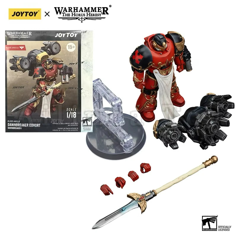 JOYTOY 1/18 Action Figure 40K The Horus Heresy Blood Angels Figures & Mechas Anime Collection Model Toy