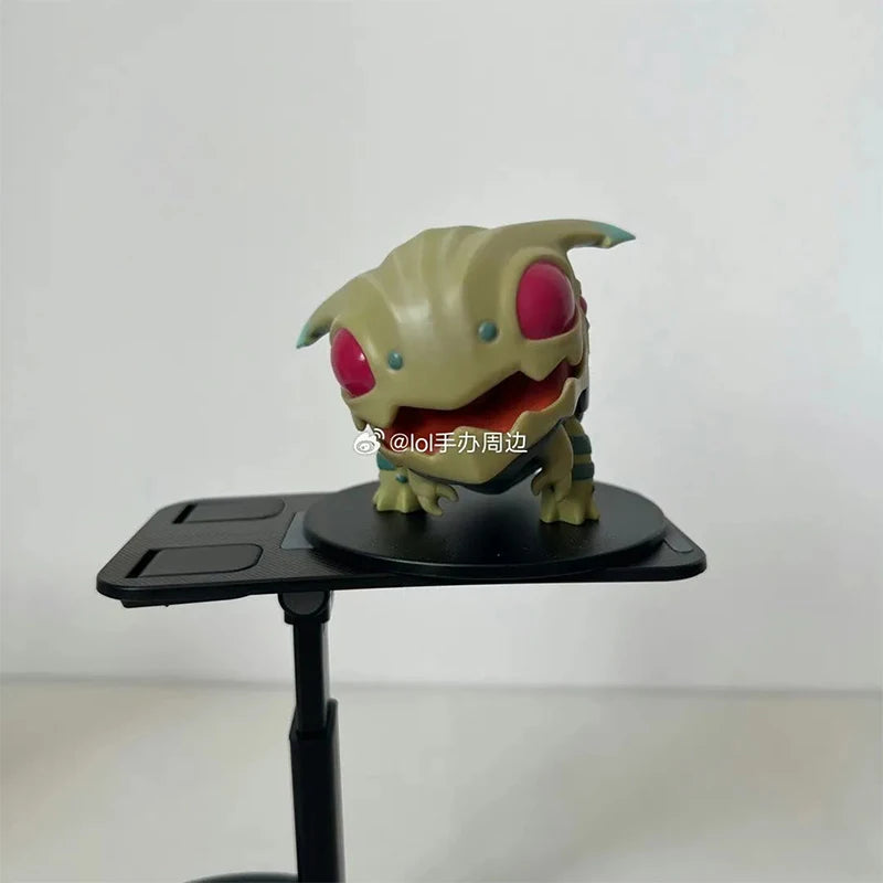 Original League of Legends Animation Game Peripheral Toys Jinx Teemo Poppy Vi Anime Action Model Figures Ornament Collection