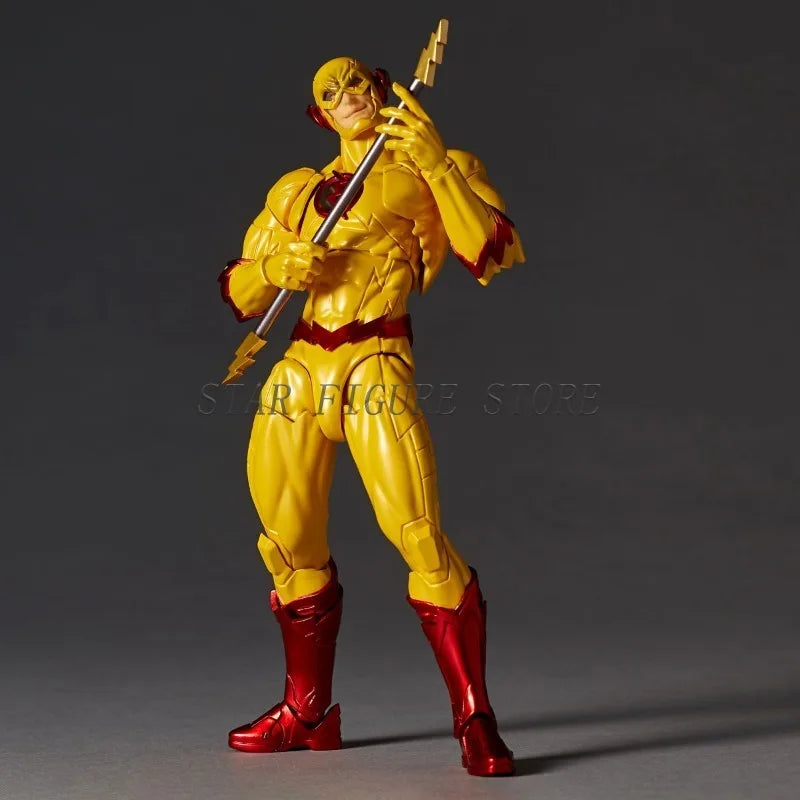 Amazing Yamaguchi Flash Spider-man Action Figure PVC Movable Collectible Toys Revoltech Black Panther Flashpoint Figures Model