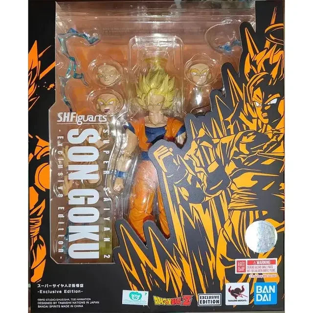 100%Original BANDAI S.H.Figuarts Son Gohan Vegeta Android 16  Frieza Turles Dodoria Dragon Ball Z Action Figures Model Toys