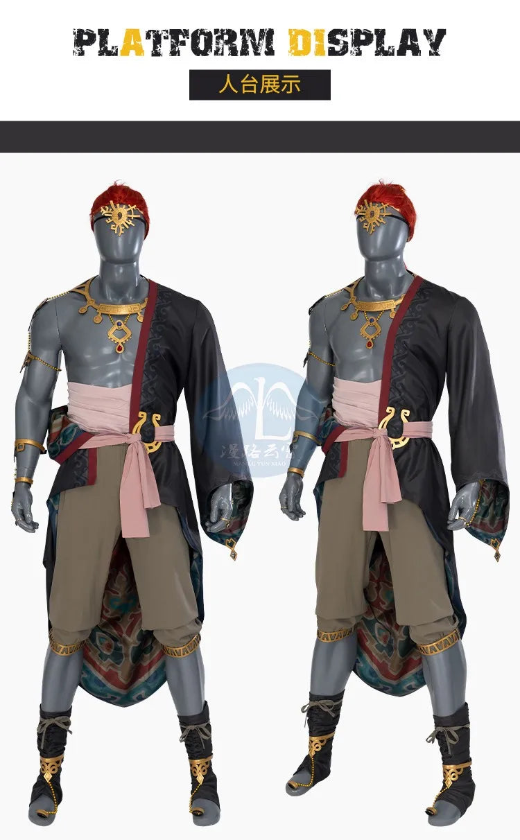 Exquisite props Hot New Ganondorf Cosplay Costume Halloween Christmas Role Playing Party Comic Exhibition customized