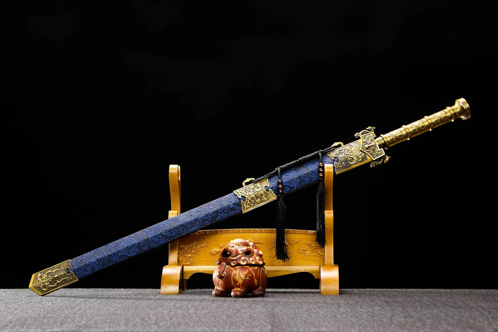 Medieval legend hero Dragon-Slaying God Sword True Steel Battle preparation katana Blade Sharp Kung Fu Martial Arts Samurai