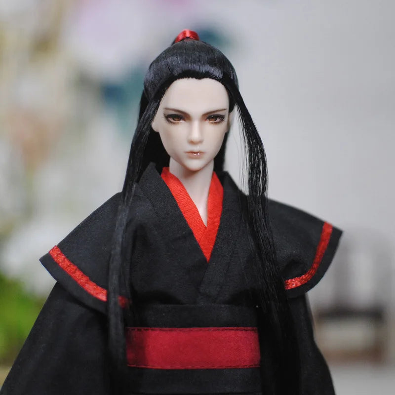 30cm Doll Chinese Ancient Costume Accessories 1/6 Male BJD Doll Figures Flexible Body Boy Doll Long Hair Boyfriend Toys Gift