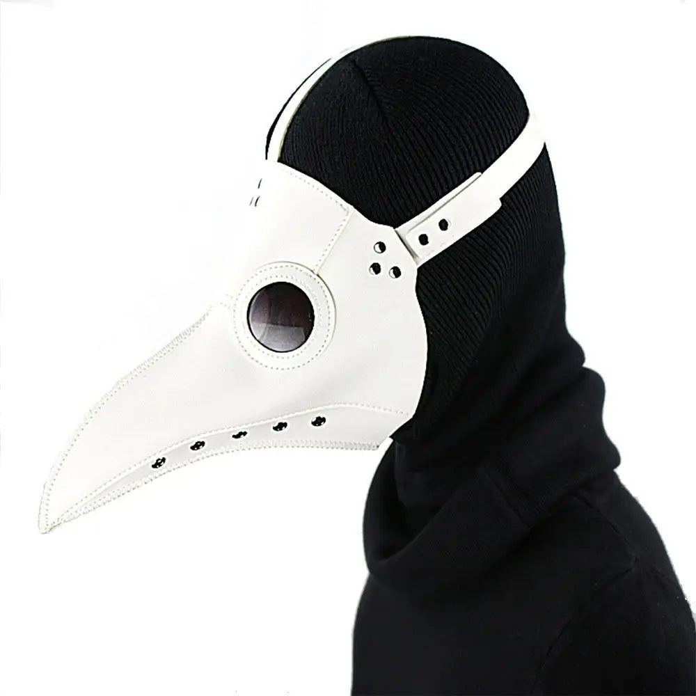 Cosplay Props Long Nose Beak Steampunk Bird Mask Cartoon Funny Plague Doctor Mask Plastic Halloween Bird Mask Nightclub