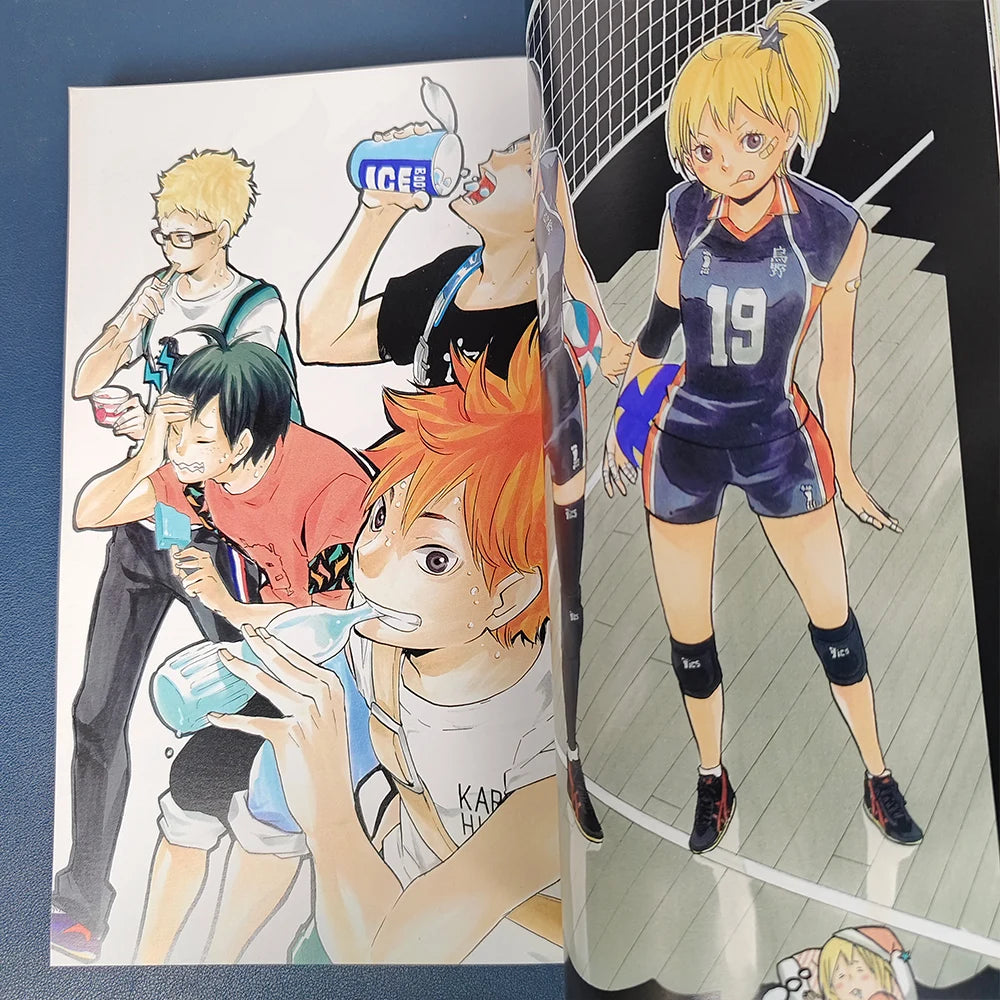 Japan Anime Haikyu Art Collection Cartoon Book Japanese Edition Comic Book Hinata Shoyo japanes