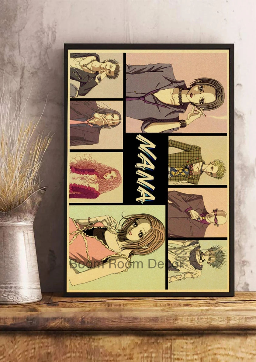 NANA Retro Kraft Poster