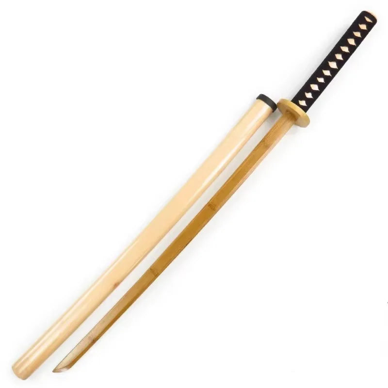 Japanese Katanas Wood Kendo Bamboo Knife Fighting Tools Training Sword Wushu Sports Entertainment Martial Arts Weapons Equipment