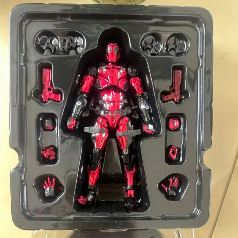 Fighting Armor Deadpool Action Figure Wade Winston Wilson Figures Movie Model PVC Collection Doll Joint Movable Kids Toys Gift