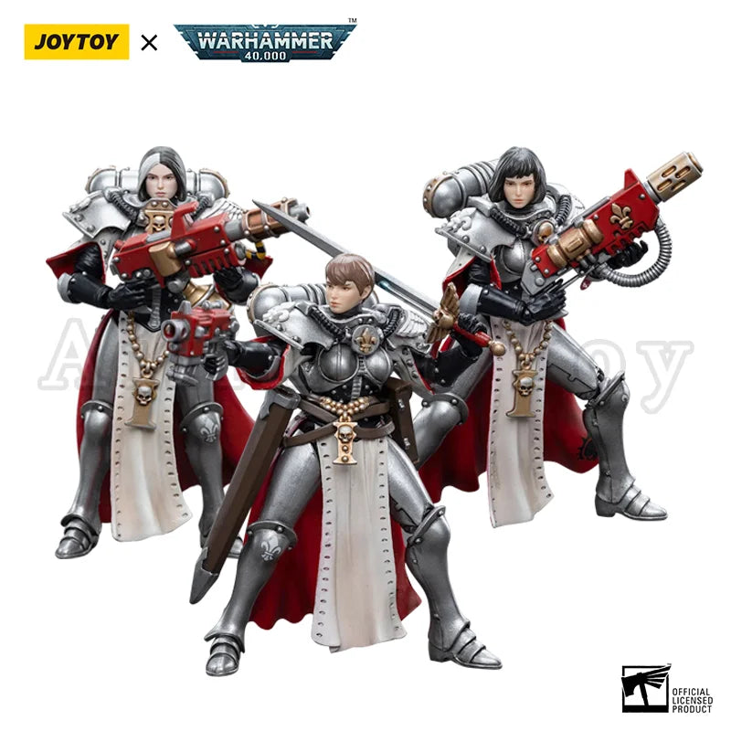 JOYTOY 1/18 Action Figure 40K The Horus Heresy Battle Sister Figures And Mechas Anime Military Model
