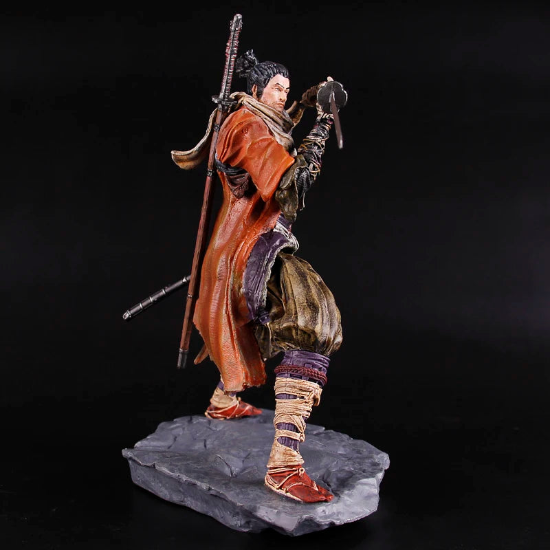 Anime Figma 483-DX Game SEKIRO Figure Shadows Die Twice Action Figures SEKIRO Sword Shadows Die Twice Model Toys Birthday Gifts